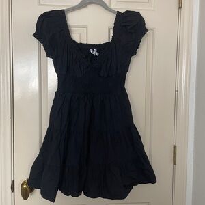 Princess Polly Black Daniela Mini Dress